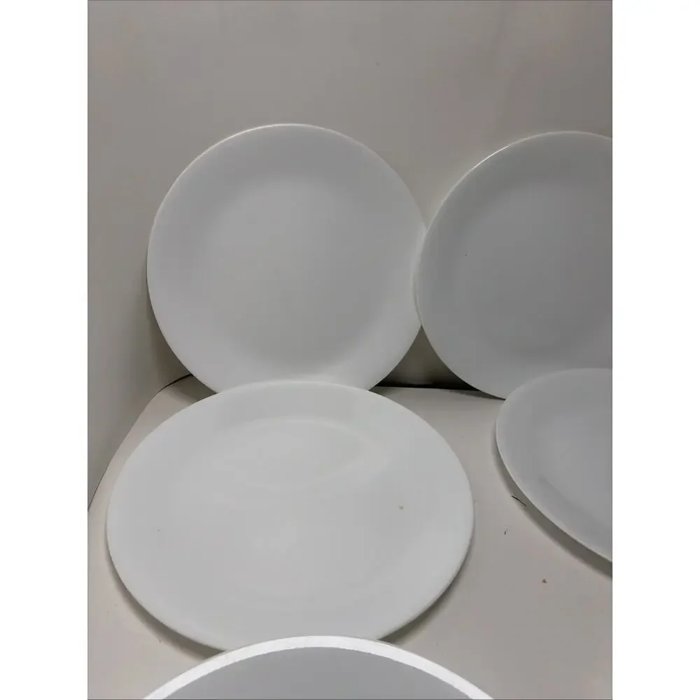 Set of 6 Corelle Corning White 10.25